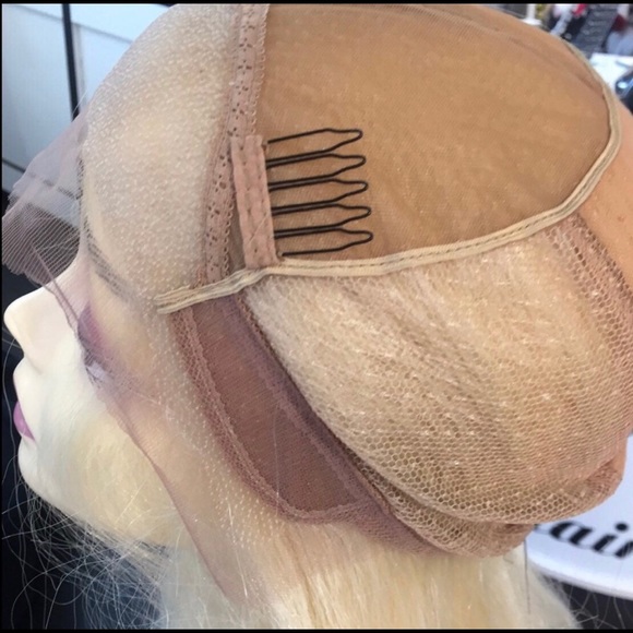 Full lace blonde 613 Layers medium length 2020 Wig